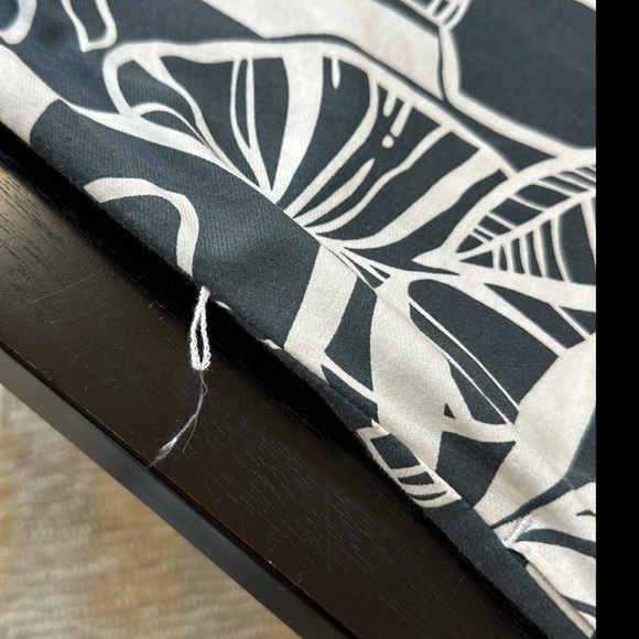 Frank and Oak The Organic Cotton Leaf Dress in Dark Grey Size Small - Picture 7 of 13